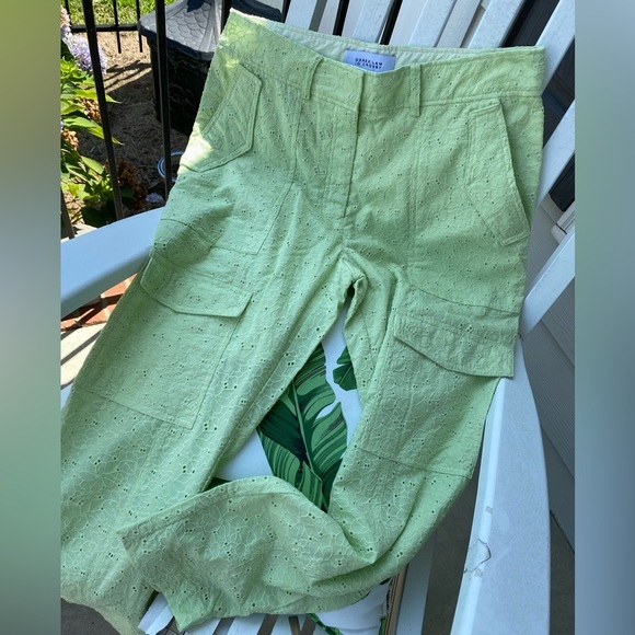 NWOT Derek Lam eyelet pants. Size 12. - Picture 1 of 6